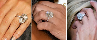 Ten carats and above. Not just a sparkle on the finger — but a rock that announces itself the second you walk into a room.