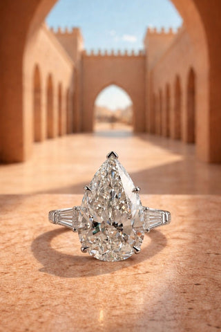 The Sultana Pear Ring