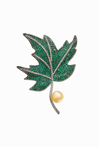 Maple Leaf Brooch